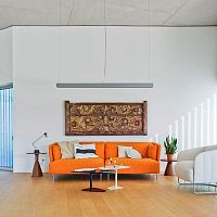 Modular sofa OBIcontemporaryfabricbrown