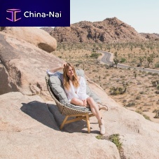 Contemporary armchair MBRACEfabricaluminumsynthetic fiber