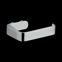 Wall-mounted toilet roll holder MO234chromed metalfor hotel