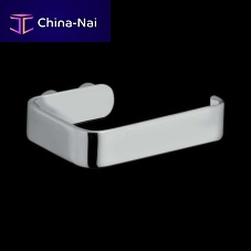 Wall-mounted toilet roll holder MO234chromed metalfor hotel
