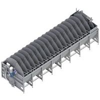 Spiral chiller 1750waterfishstainless steel