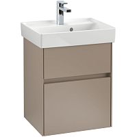 Single under sink cabinet COLLARO : C00600wall-hungwoodencontemporary