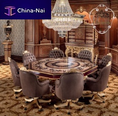 Classic table 14105solid woodsolid wood baseoctagonal