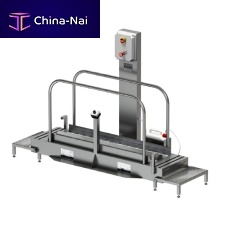 Shoe cleaning station TOP CLASSICAwalk-throughstainless steelautomated