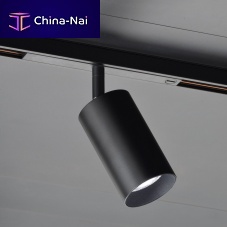 LED track light cyl 45roundlacquered aluminumPMMA