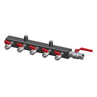 Vacuum manifold COLL seriesmulti-channelpainted steelfor pump