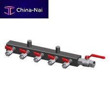Vacuum manifold COLL seriesmulti-channelpainted steelfor pump