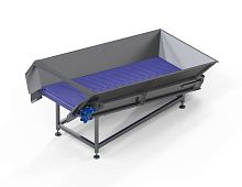 Reception hopper for agricultural applications