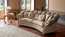 Classic sofa ALTHEA-RINGfabricbeige2-person
