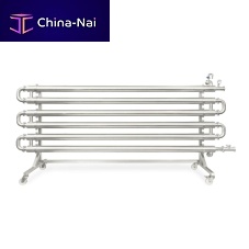 Tube-tube heat exchanger for fruits and vegetablesfor viscous products