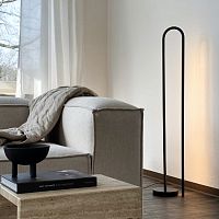 Floor-standing lamp BOW aluminumcontemporarycorded