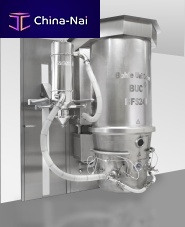 Fluidized bed granulator BFS - Bohle Uni Cone BUC ®centrifugalfor pharmaceutical applications