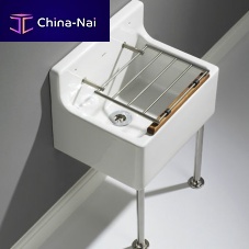Wall-mounted laundry sink CLEANL20SETceramic