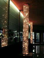 Contemporary light column MT. 4aluminumLED