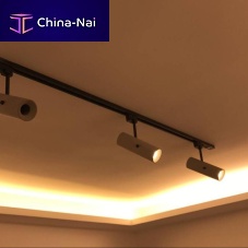 LED track light LVroundaluminumconcrete
