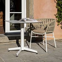 Contemporary table NIPPONcast ironHPLmetal base