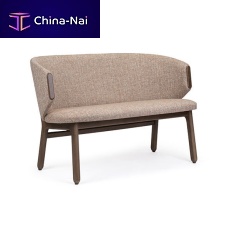 Contemporary sofa ARCOfabricbeigeash
