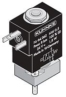 Solenoid-operated pneumatic directional control valve max. 1.5 mm | 64 series3/2-way