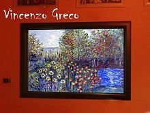 Wall-mounted decorative panel glass