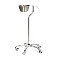 Trolley-mounted surgical basin stand MSK 7020stainless steel