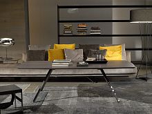 Contemporary dining table KURVEwoodenmetalhome