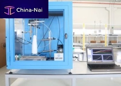 Pressure testing device PC-controllablePET bottle