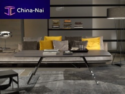 Contemporary dining table KURVEwoodenmetalhome