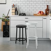 Contemporary bar stool 822 plywoodbeech base4-legged