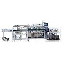 Horizontal cartoner P 91 seriesfor the pharmaceutical industryintermittent-motionservo-driven