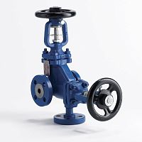 Disc valve DBB3 with handwheelisolationdouble block-and-bleed
