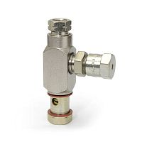 Grease lubricant metering device SL-33single-linehigh-pressurestainless steel