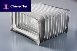 Rectangular protective bellows cylindricalconicalelastomer