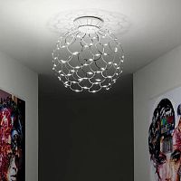 Contemporary ceiling light LAMOIroundmetalLED
