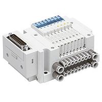 Solenoid-operated pneumatic directional control valve JSY seriesspoolpneumatically-operated5/2-way