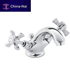 Washbasin mixer tap TDCC04countertopchromed metalbathroom