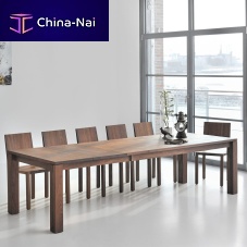 Extending table LIVING BUTTERFLYcontemporaryoakwalnut