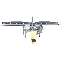 Piston metering system MD mod. 296for the food industrywith belt conveyor
