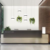 Interior wall-covering LL ROMBO 40 Bianco mattpolyethylenepolyurethanehigh-density polystyrene