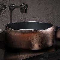 Countertop washbasin MODE LUXceramichandmadewithout hole