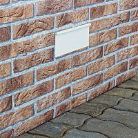 Contemporary wall light SOTTILE 6outdoorPMMAgeometric