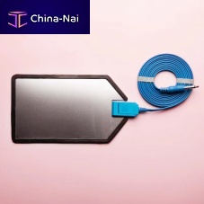 Electrosurgical unit neutral plate metal stainless steel