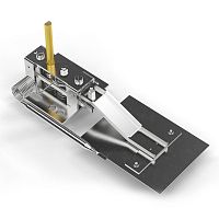 Bimetallic thermostat for solid fuel systems