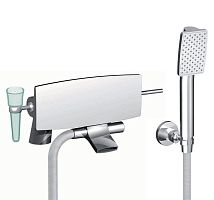 Bathtub mixer tap F3654/5deck mountedchromed metalbathroom