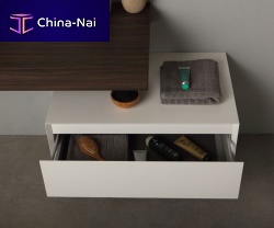 Wall-hung washbasin cabinet MINIMAL 25.1woodencontemporarywith drawers