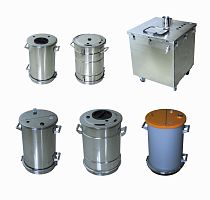 Handling cart Hopperstainless steelfor powdershopper