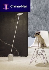 Floor-standing lamp CIRCLESaluminumcontemporarycorded