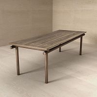 Classic table RUSTICA-T woodenrectangularby Ferruccio Laviani