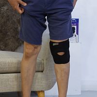 Knee sleeve open knee