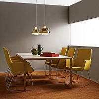 Contemporary table BESPOKEoaklaminateoak base