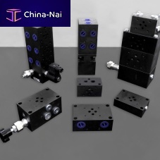 Cast iron manifold multi-channelfor solenoid valvesfor hydraulic applications